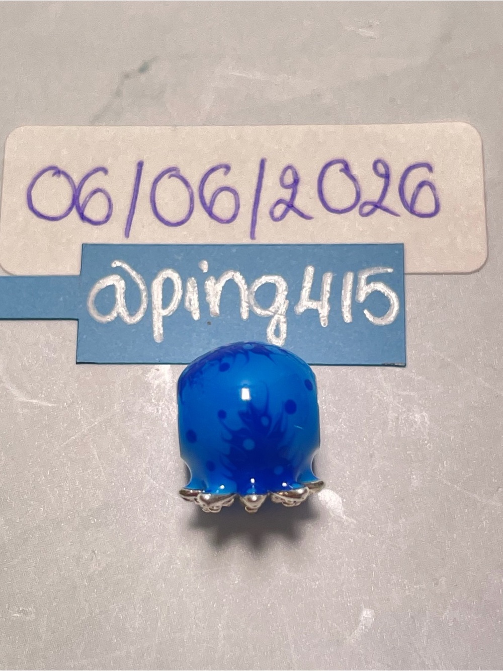 Pandora Ocean Bubbles & Waves Octopus charm - Picture 9 of 14